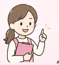 指を立てて説明する児童発達支援管理責任者